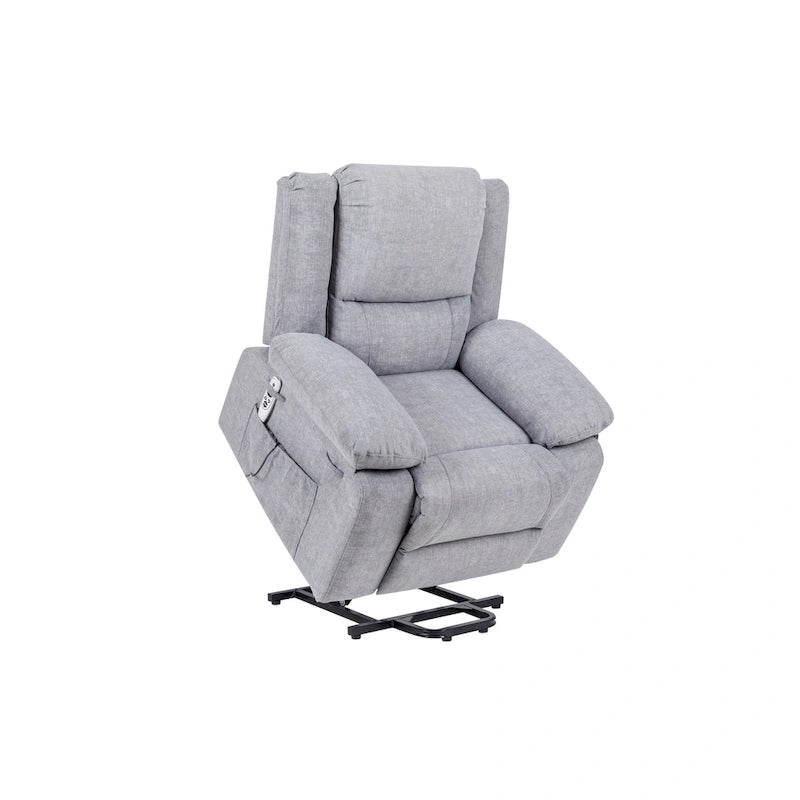 Fauteuil inclinable releveur avec massage, chaleur lombaire et chargement USB
