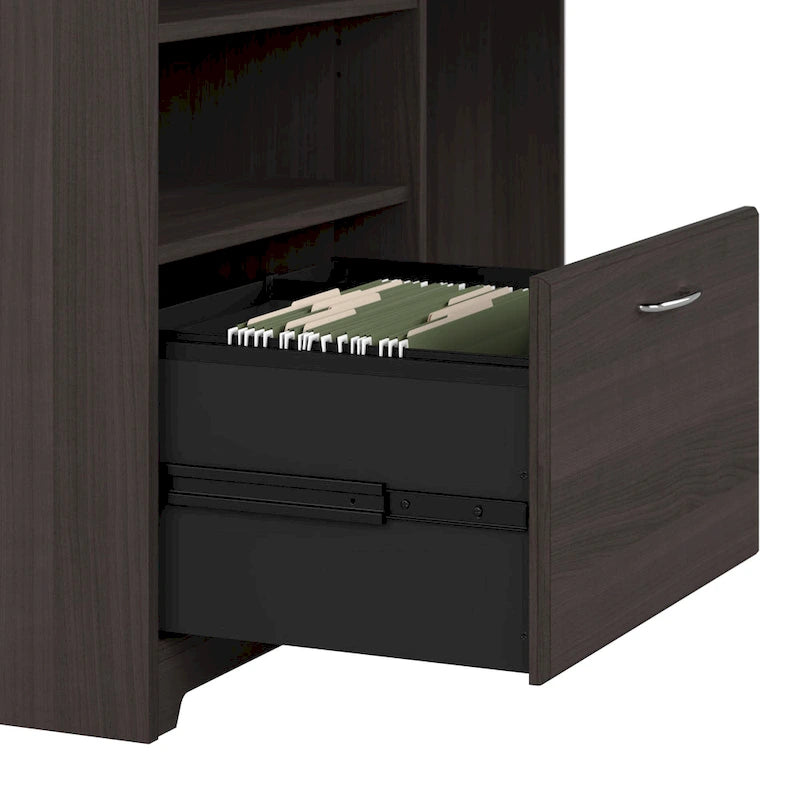 Bureau d'angle en L de 60 W avec rangement pour bureau à domicile