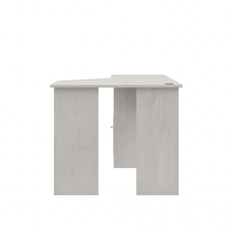 Bureau d'angle en L de 60 W avec rangement pour bureau à domicile
