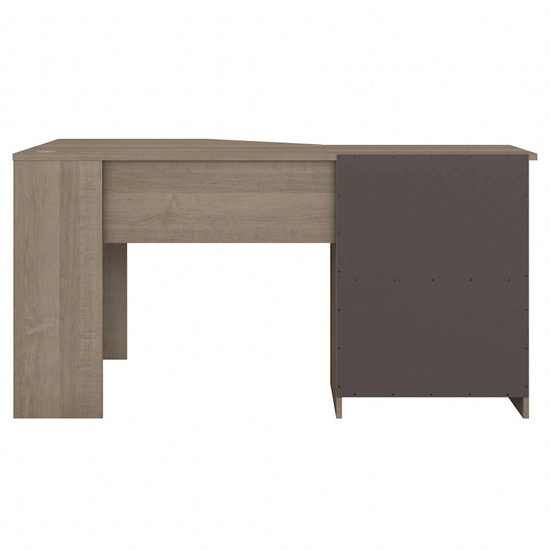 Bureau d'angle en L de 60 W avec rangement pour bureau à domicile