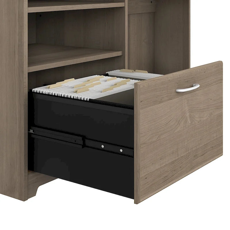 Bureau d'angle en L de 60 W avec rangement pour bureau à domicile