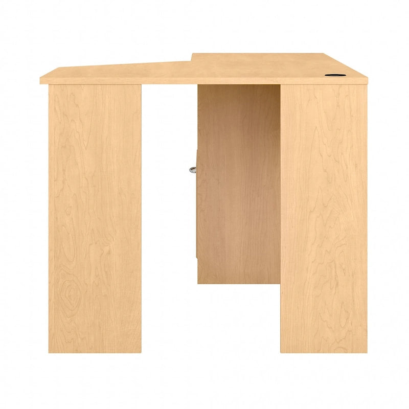 Bureau d'angle en L de 60 W avec rangement pour bureau à domicile
