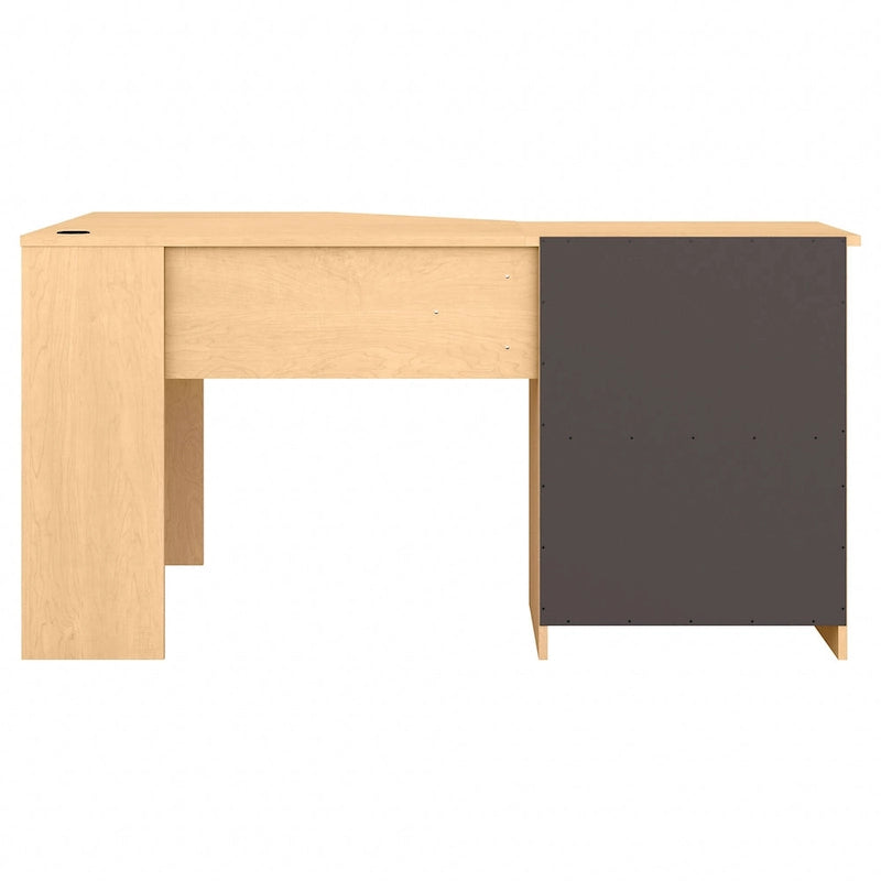 Bureau d'angle en L de 60 W avec rangement pour bureau à domicile