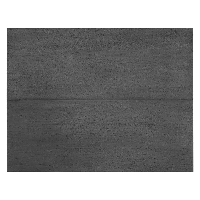 Table de salle à manger rustique à abattants – Design de ferme peu encombrant avec plateau en bois extensible – 47,00 po l. x 36,00 po P x 30,00 po H