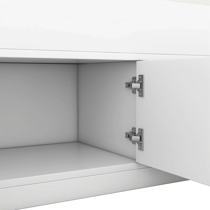 Lit plateforme capitaine double avec 4 tiroirs et tête de lit bibliothèque de rangement, cadre de lit en bois massif avec étagères de rangement