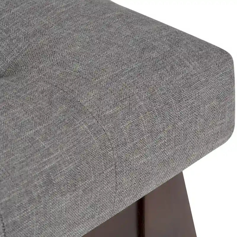 Banc Ottoman Rectangulaire Moderne du Milieu du Siècle de 40 Pouces