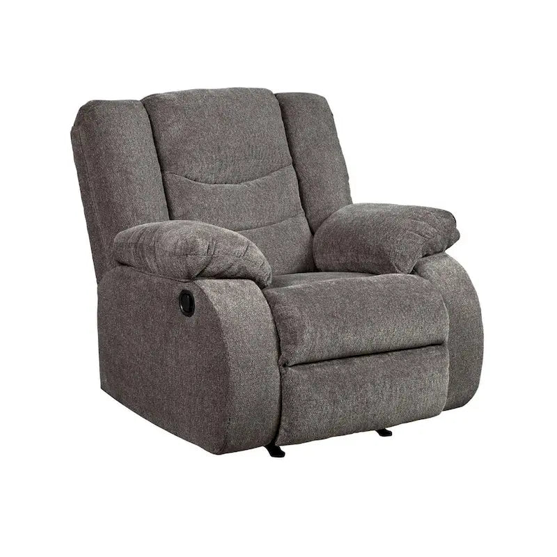 Fauteuil inclinable contemporain en gris