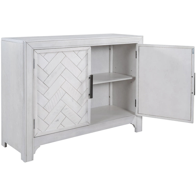 Console moderne de 40 pouces avec 2 étagères pour salon