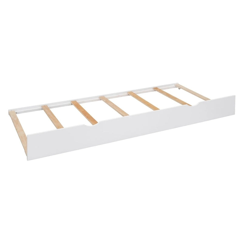 Lit Queen Size en Bois avec Armoire Tout-en-un et Prises Intégrées