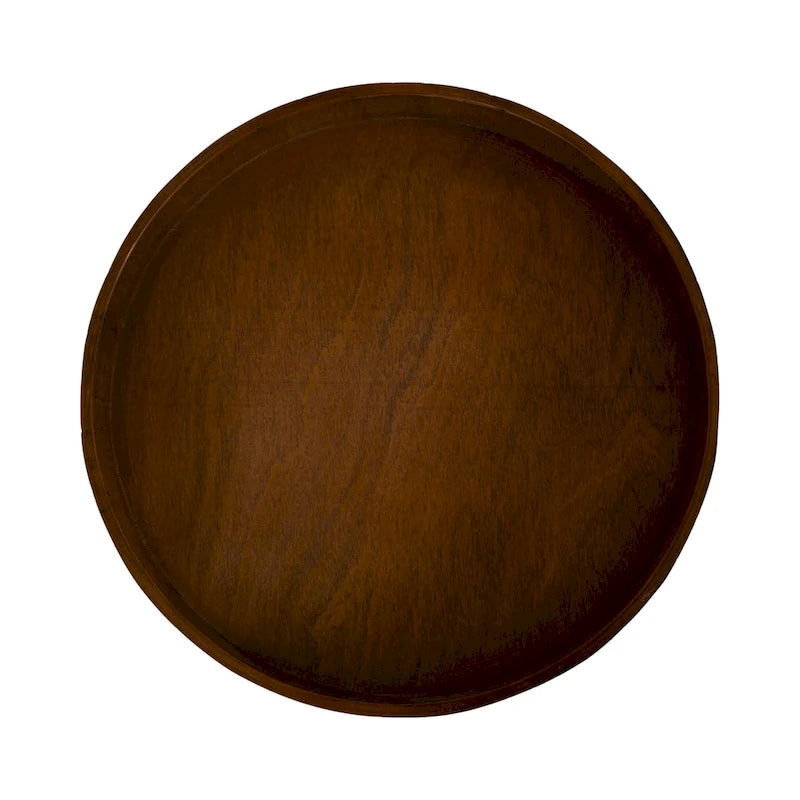 Table d'appoint socle en bois massif avec fini gris vieilli 10x10x22